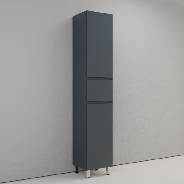 Пенал напольный R Style Line Манхэттен ЛС-00002385 графит матовый